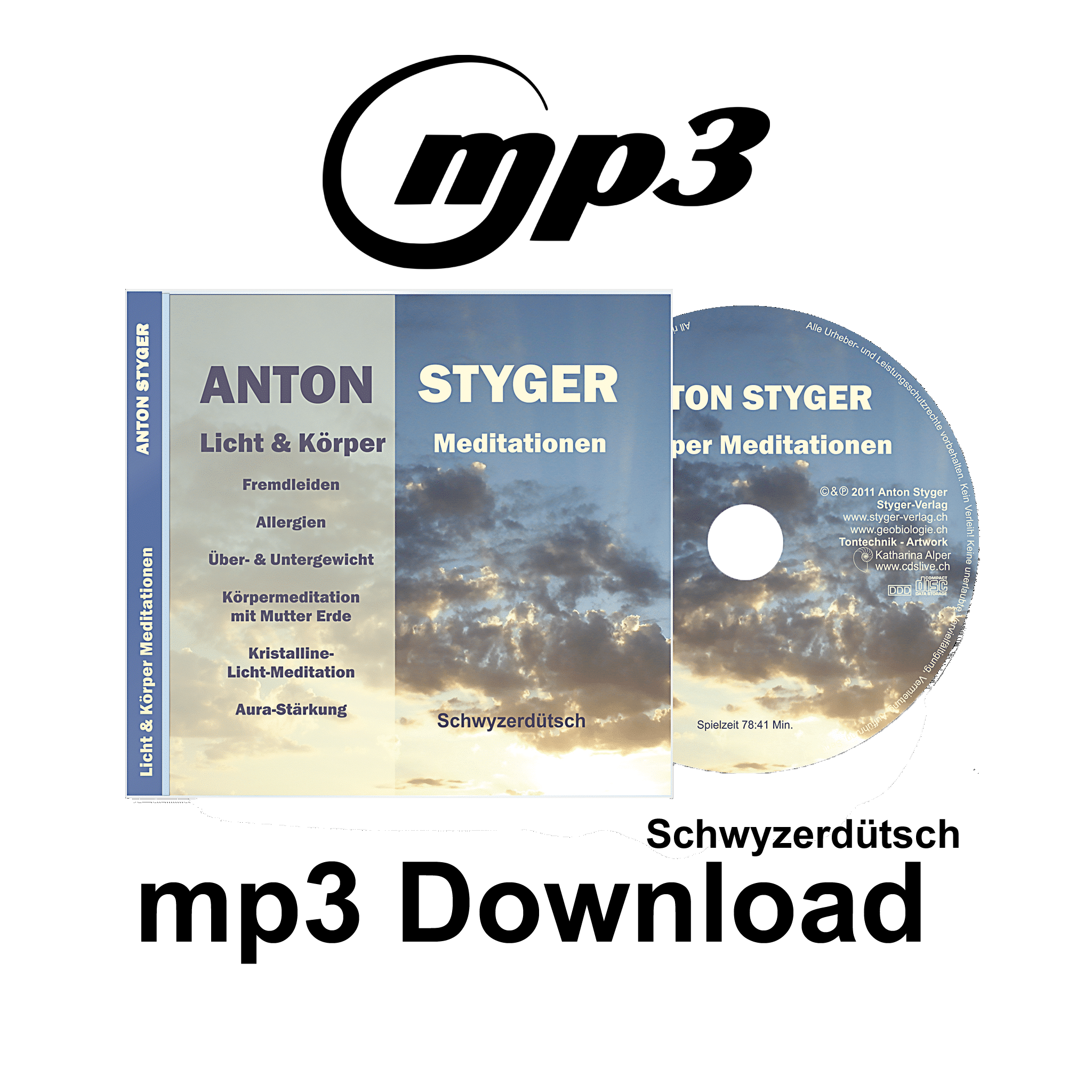 Licht- und Körpermeditationen (Schwyzerdütsch) mp3-Download